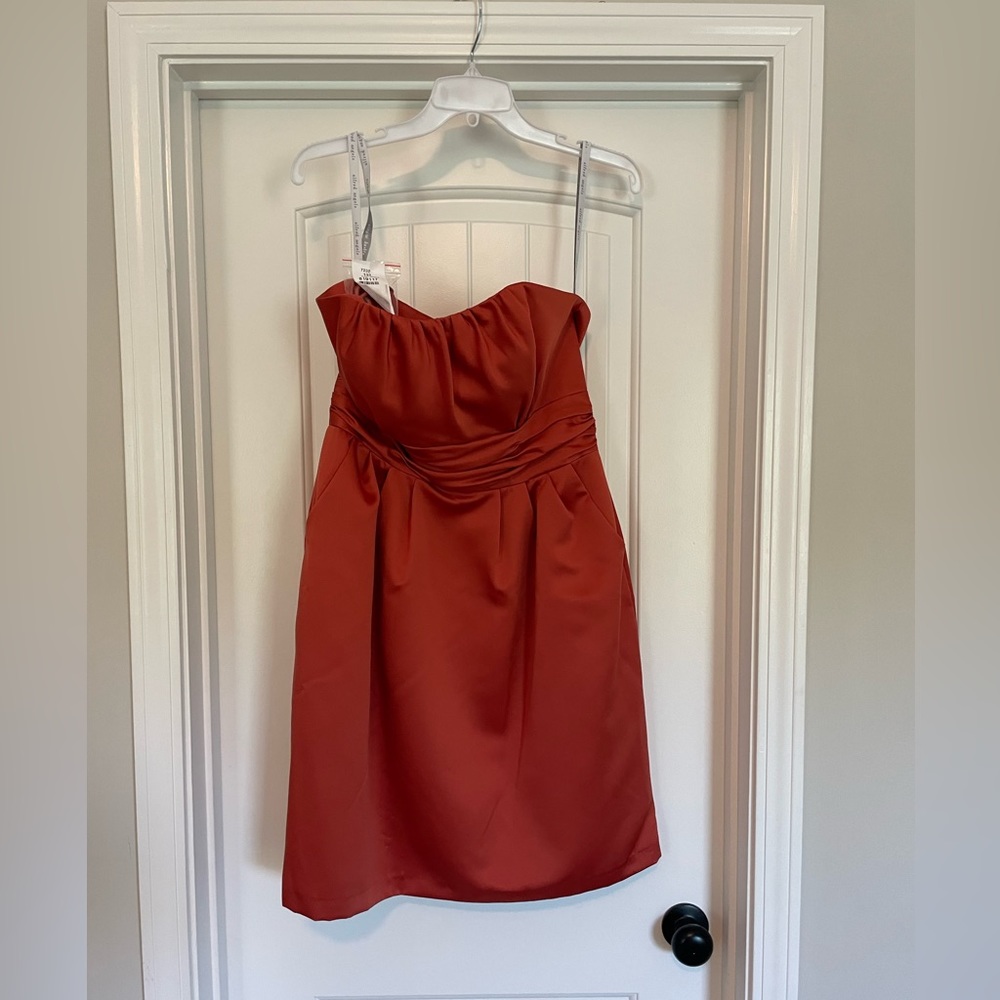 Alfred Angelo Burnt Orange dress
